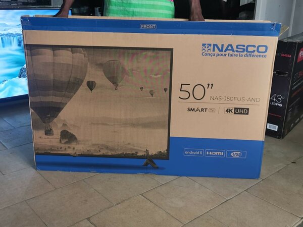 Tv nasco 50 pouce neuf Android 4k prix :