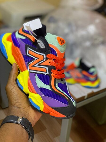 Baskets multicolores tendance