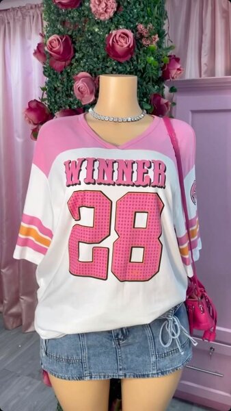 T-shirt oversize à motif