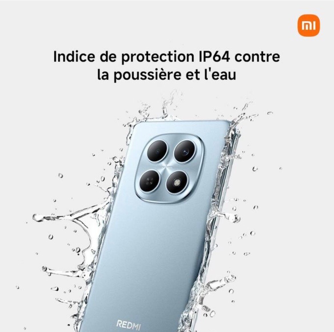 Xiaomi Redmi Note 15 : smartphone 6000mAh, IP64