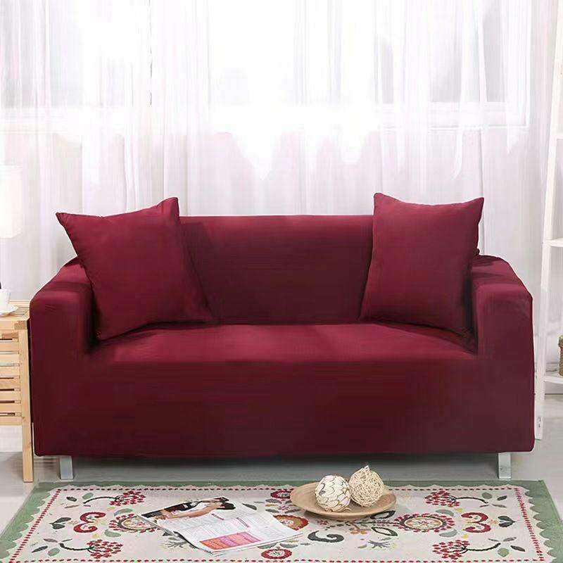 Sofa cover purple