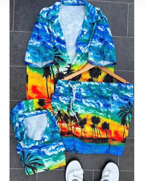 Ensemble de plage tropical