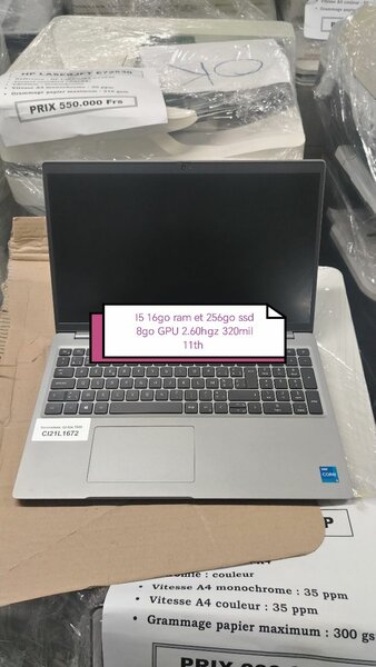 Dell  i5 16Go ram SSD  11th