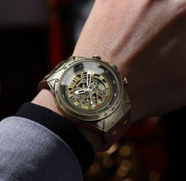 Montre Squelette Homme Vintage