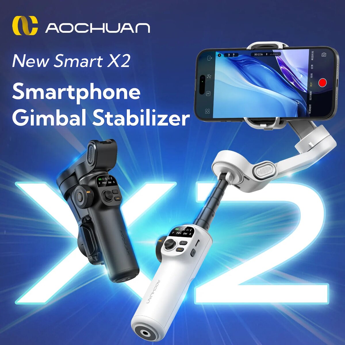 Stabilisateur Smartphone Aochuan