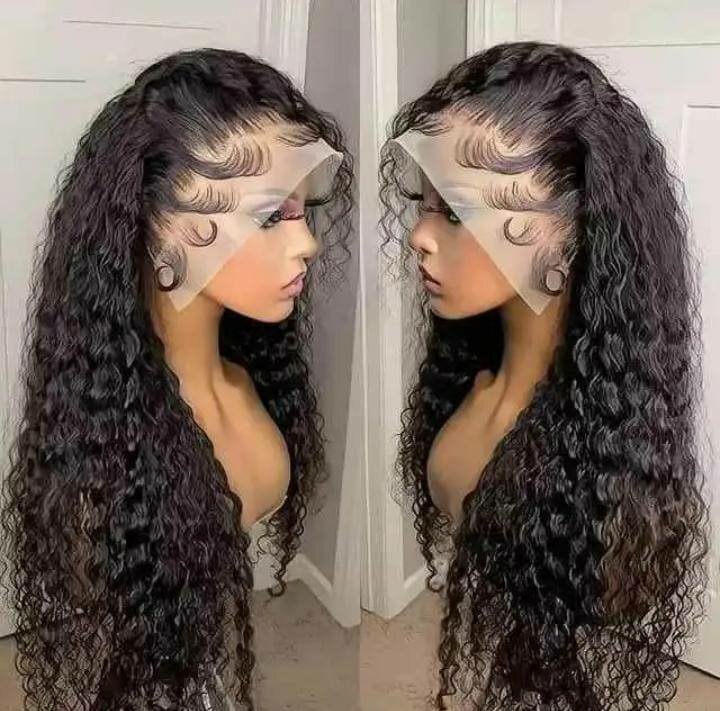 Perruque humaine propre