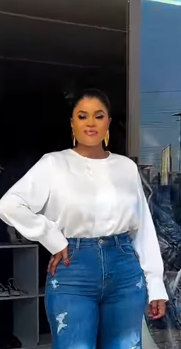 Women's white blouse