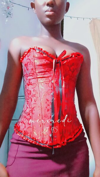 Corset Bustier Rouge Femme