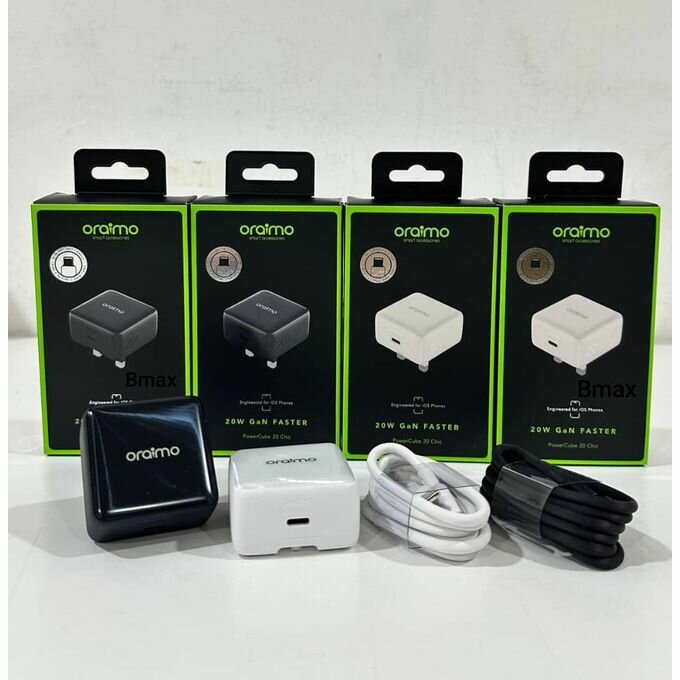 Chargeur USB Oraimo 20W GaN