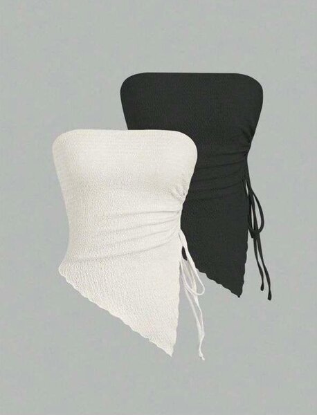 Top bandeau asymétrique