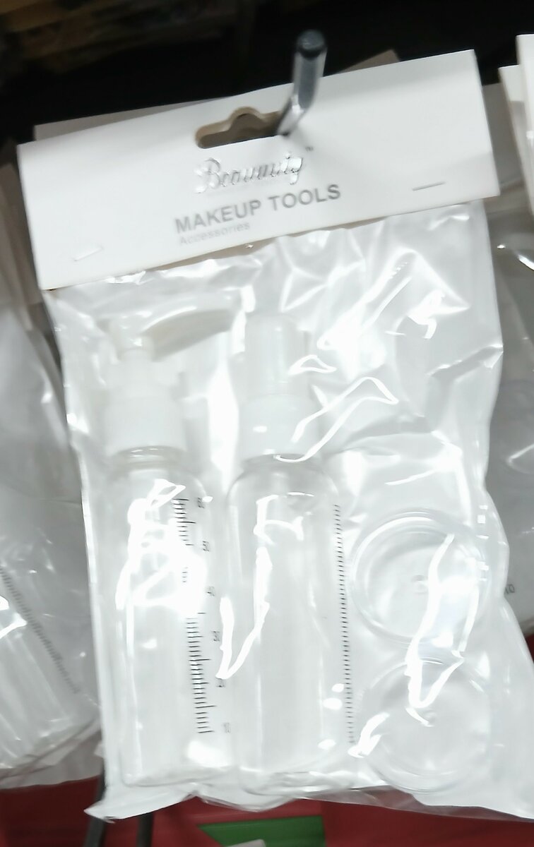 Set de bouteilles de voyage