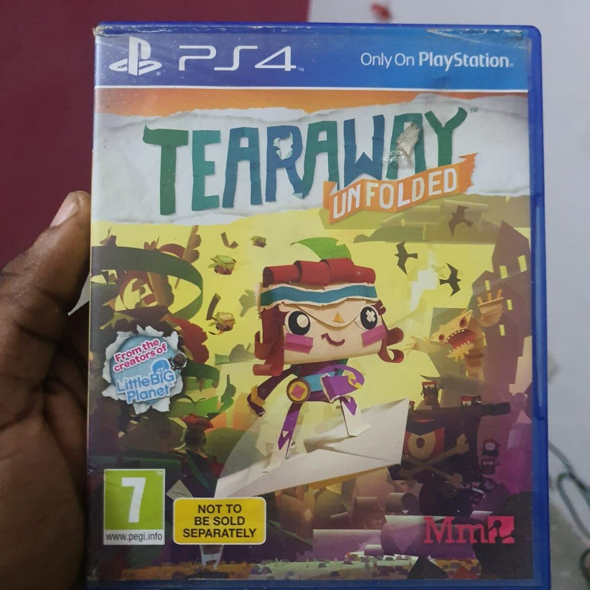 Jeu PS4 Tearaway Unfolded