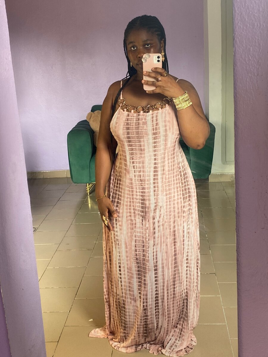 Robe longue élégante femme