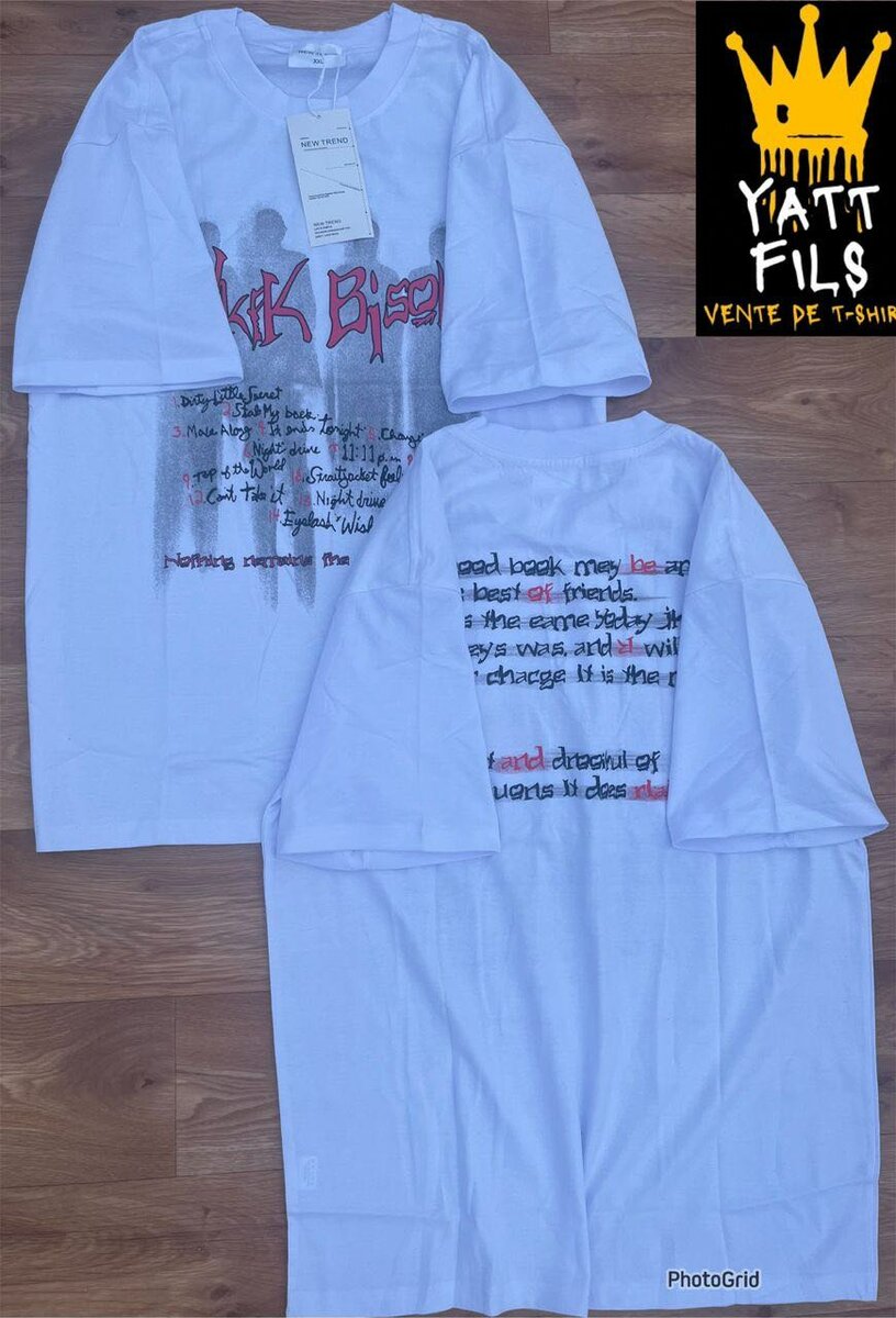 T-shirts graphiques tendance