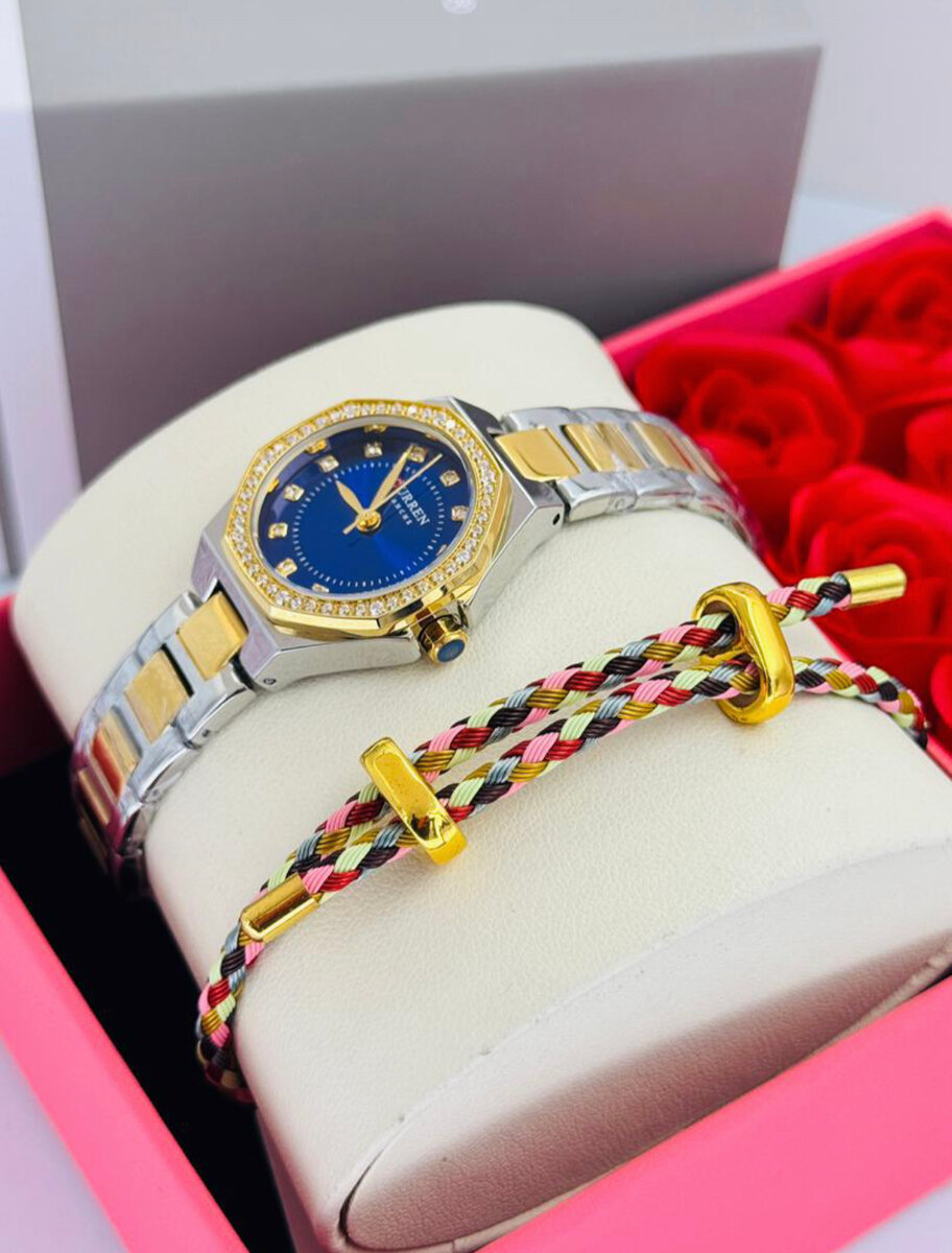 Montre femme Curren acier inoxydable