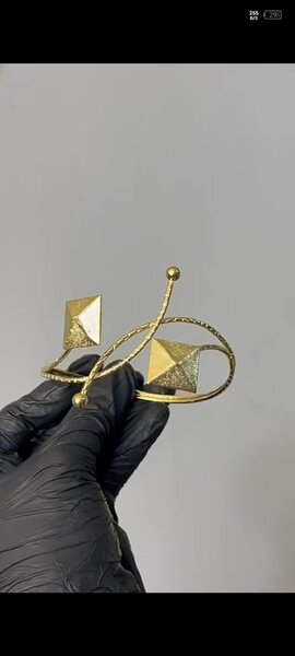 Bracelet en laiton doré