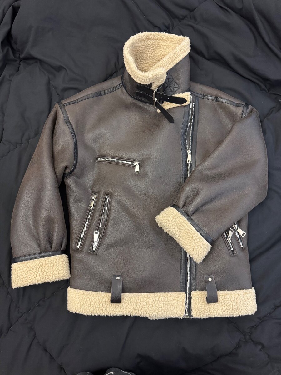 Дубленка Авиатор ZARA