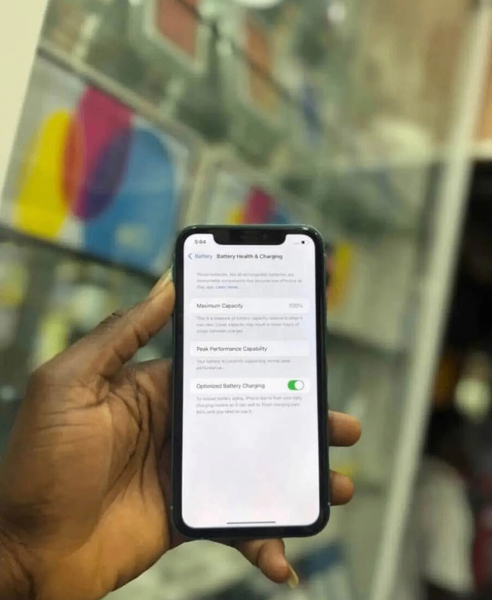 Smartphone moderne blanc