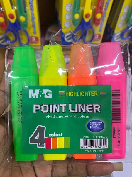 Surligneur fluorescents M&G