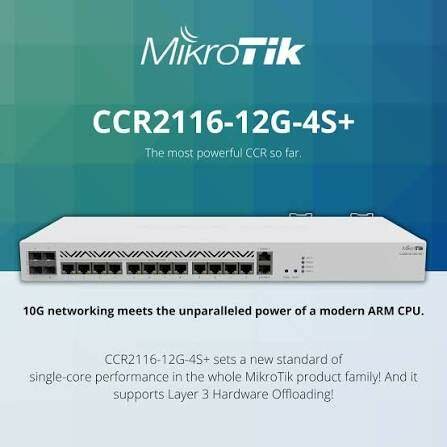 Routeur MikroTik CCR 2116-12G-4S+