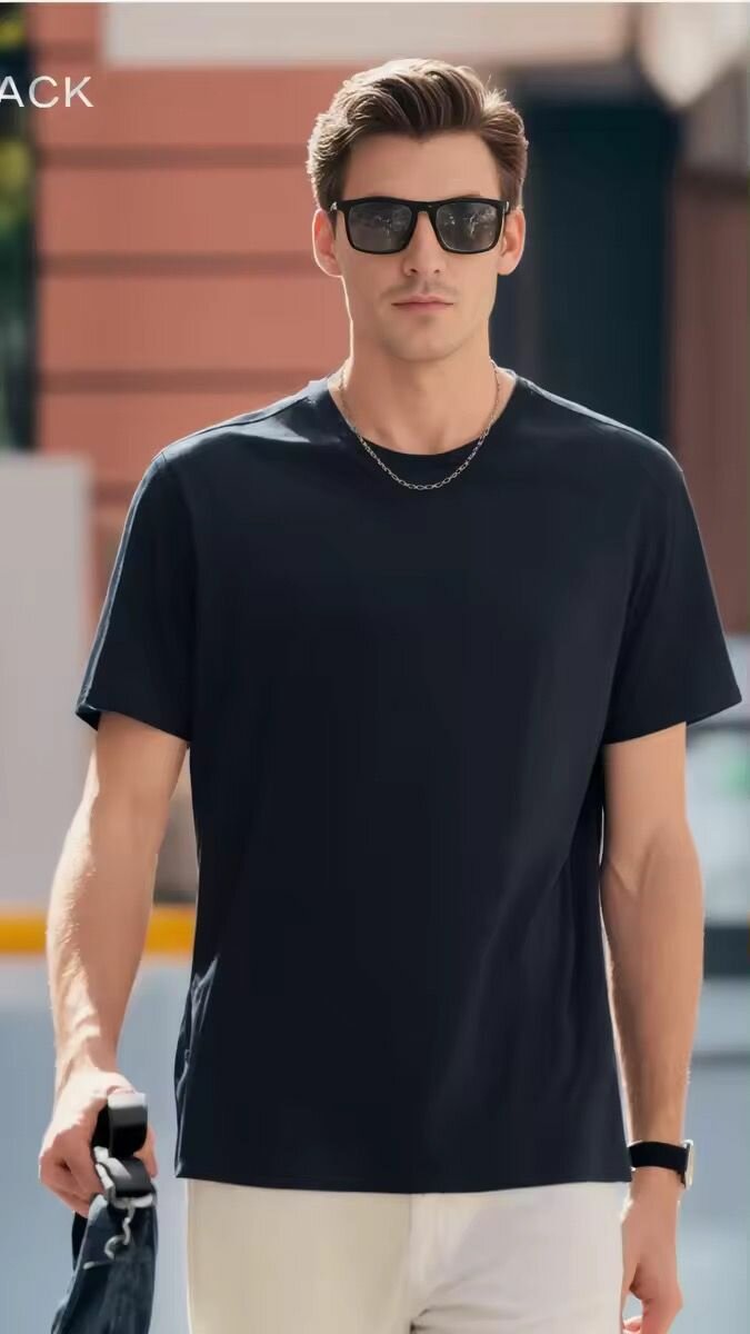 T-shirts basiques pour hommes