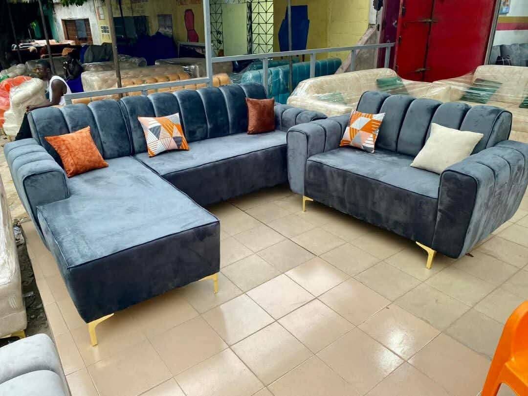 Ensemble canapé d'angle moderne