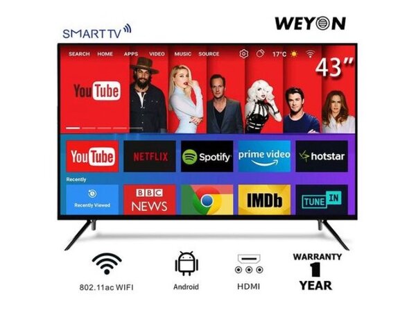 43" Inches FHD Smart TV