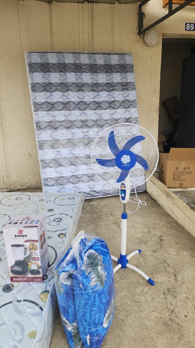 Ventilateur sur pied puissant