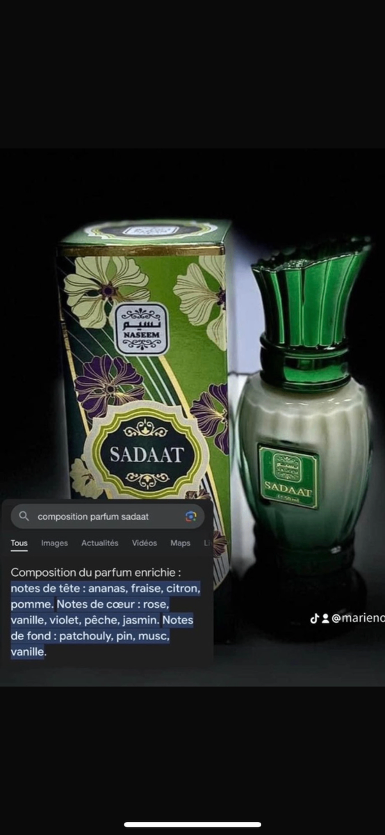 Parfum oriental élégant