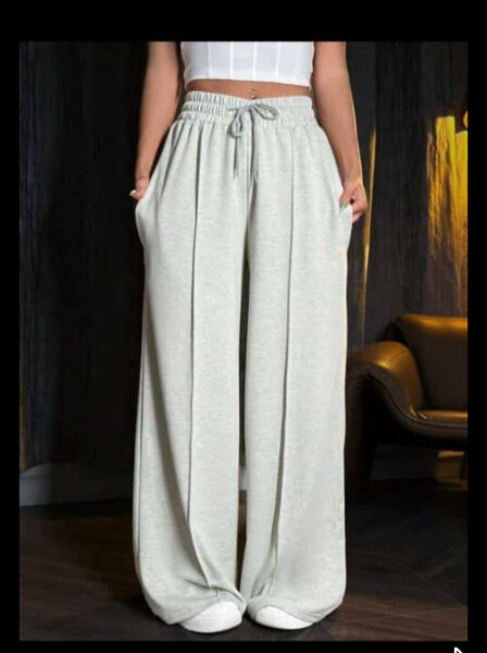 Pantalon large femme confortable