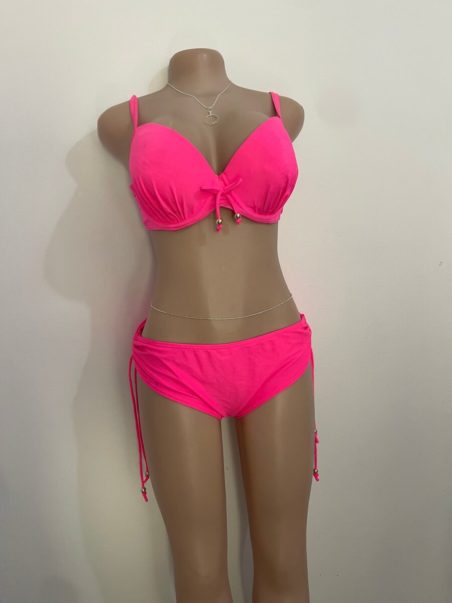 Vibrant Pink Bikini Set