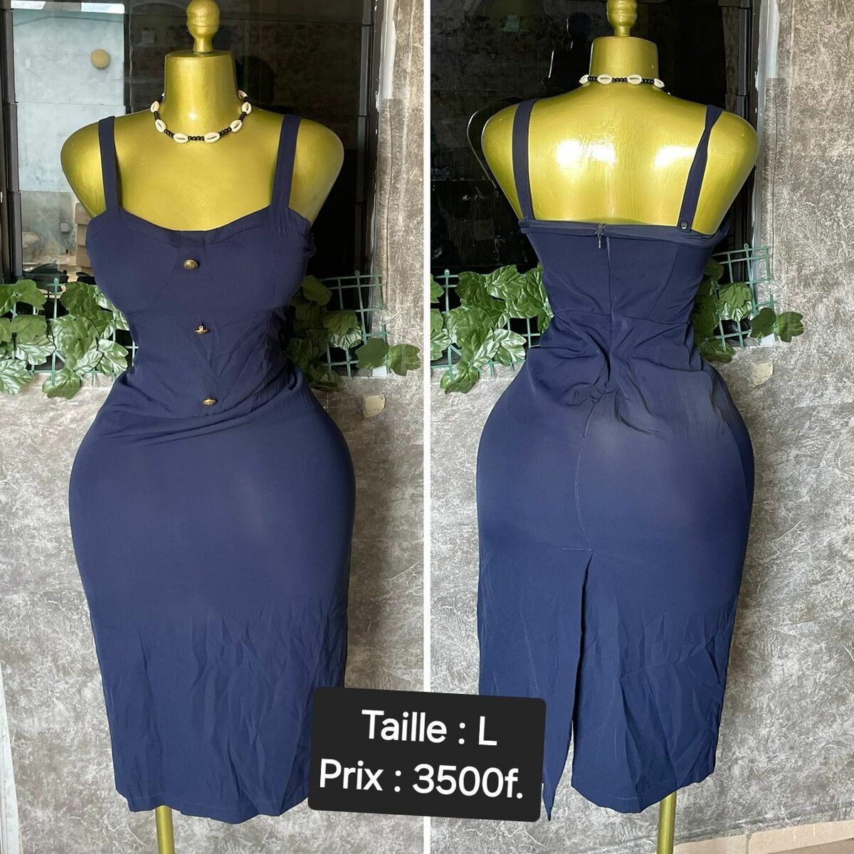 Robe élégante moulante