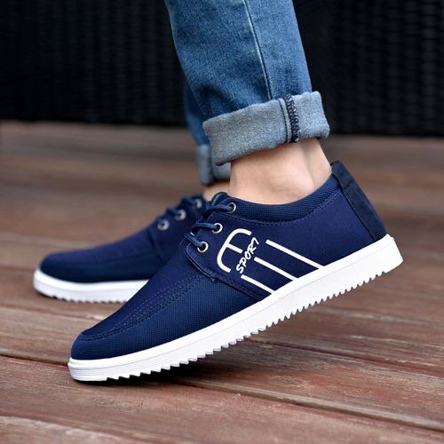 Fashion Men Fashion Shoes Sneakers Canvas Casual Running Sho