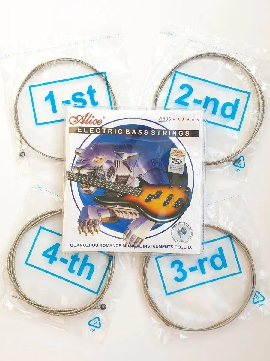 Cordes électriques basse Alice