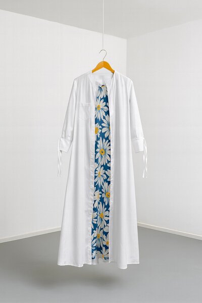 Robe longue fleurie élégante