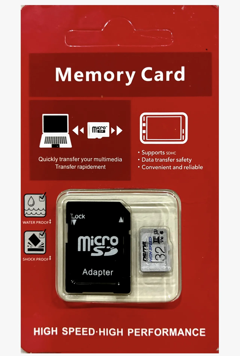 Memory card for camera /mobiles/devises 32Gb