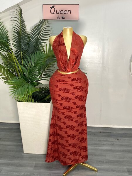 Robe longue élégante bohème