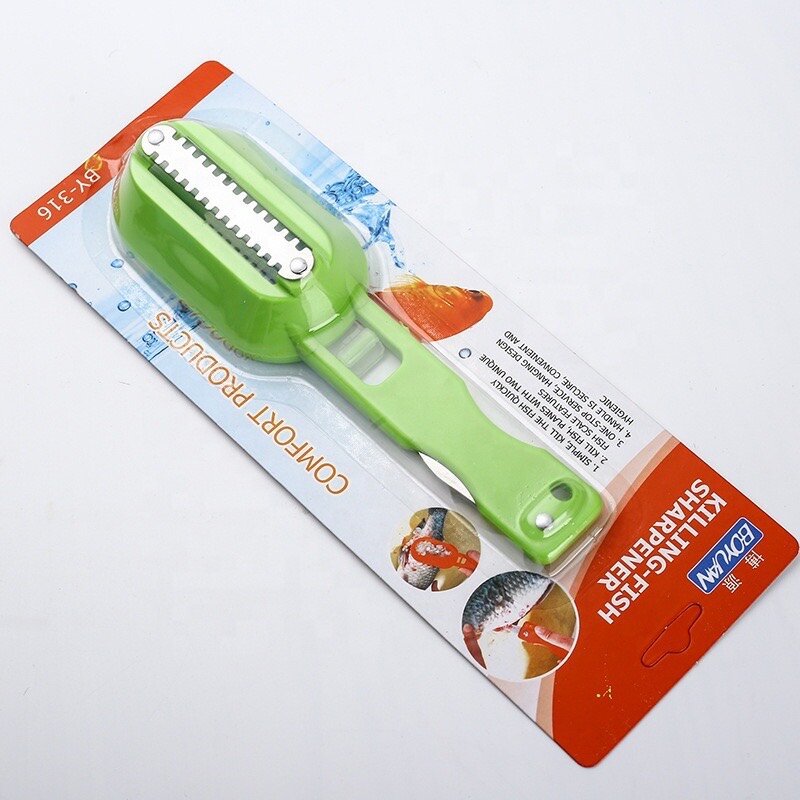 Écailleur de poisson ergonomique