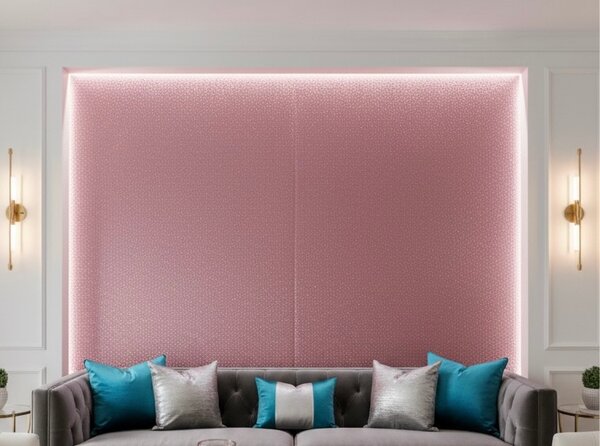 Papier Peint Rose Scintillant