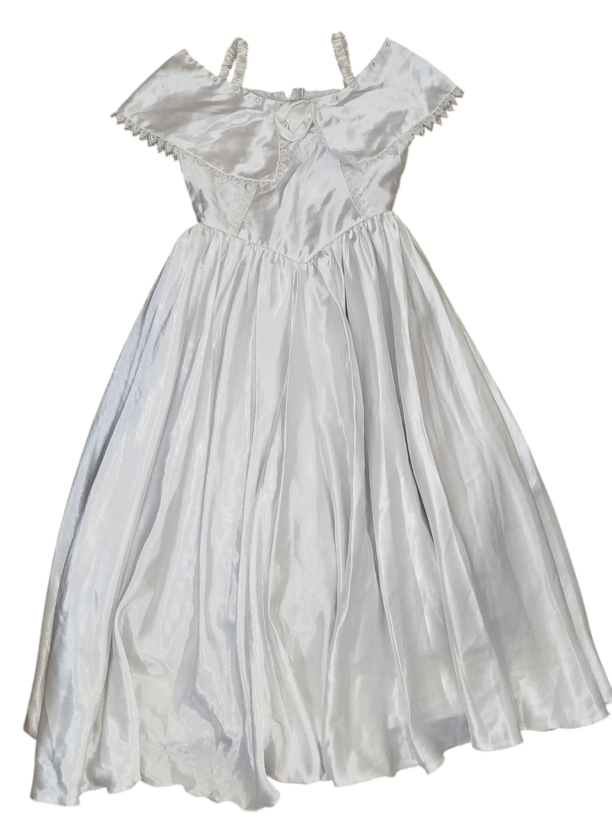Robe de princesse blanche fille