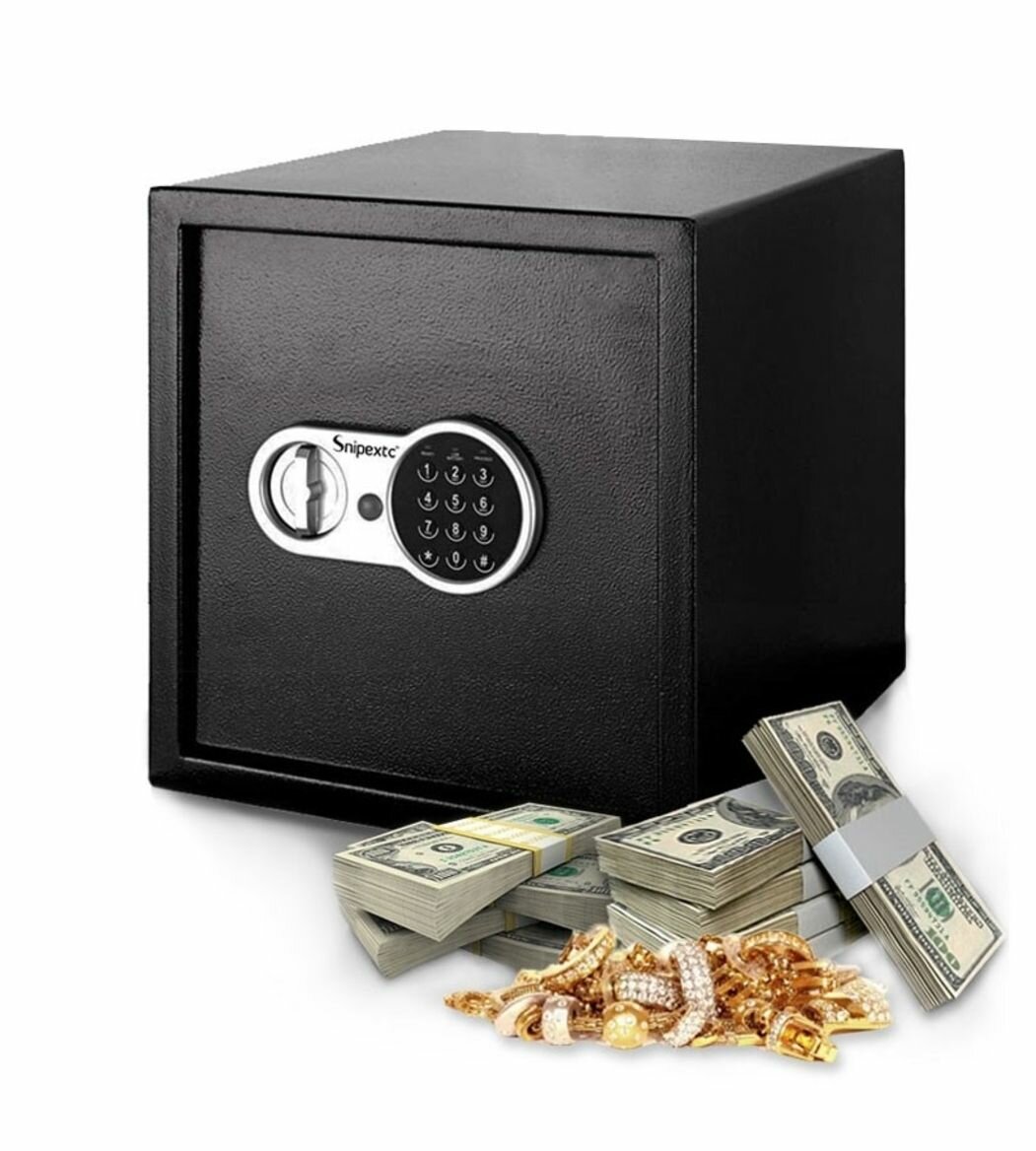 12Kg Solid Steel Electronic Digital Safe Box With Double Loc