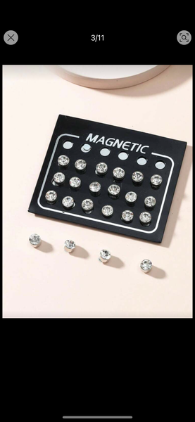 Pierres magnétiques diamant - accessoires de mode