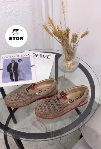 Мужские летние мокасины ETOR