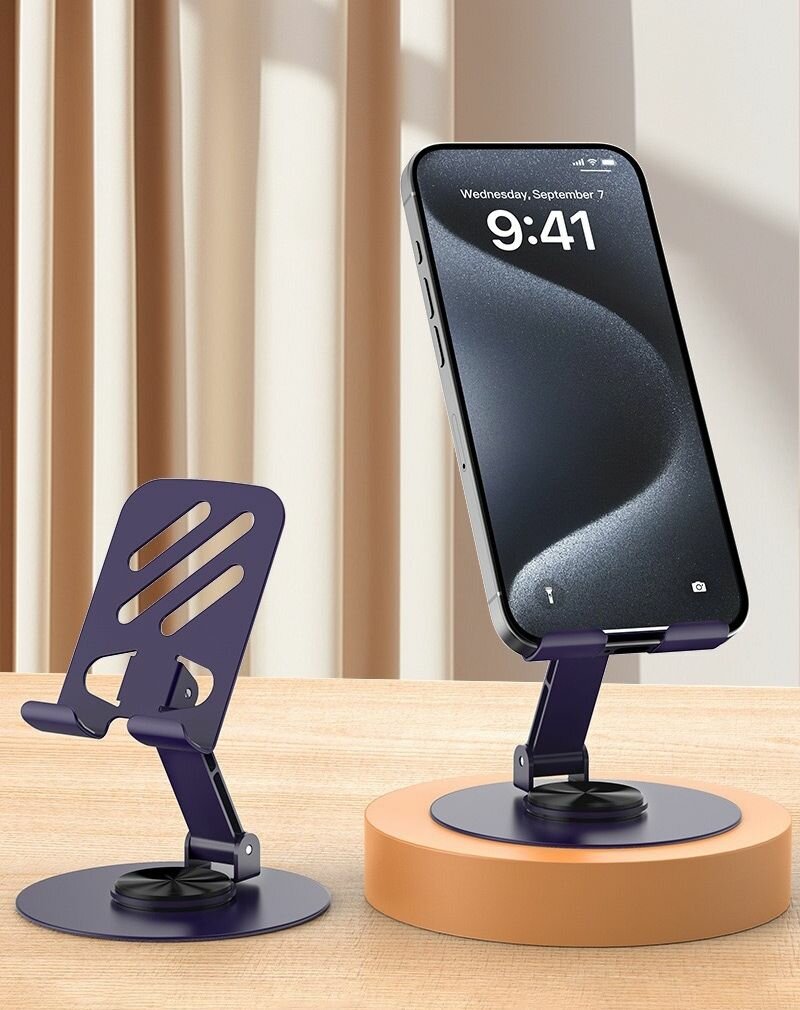 Support téléphone rotatif 360°