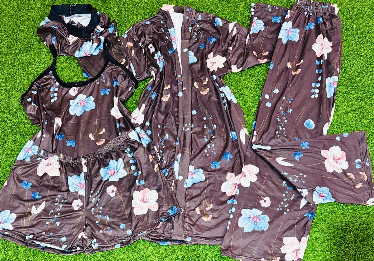 Wholesale of 5 in 1 night wear