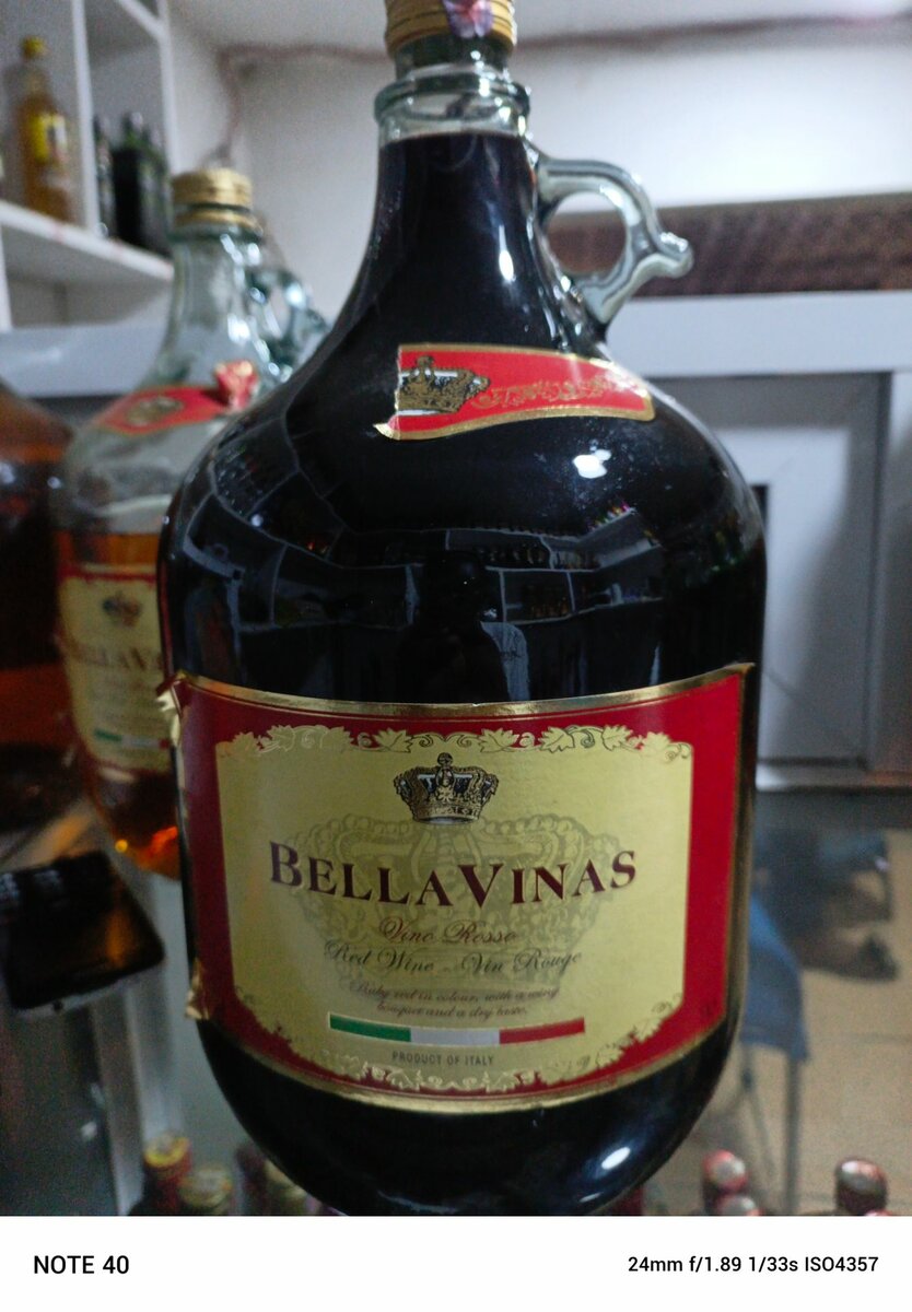 Bella Vinas red wine