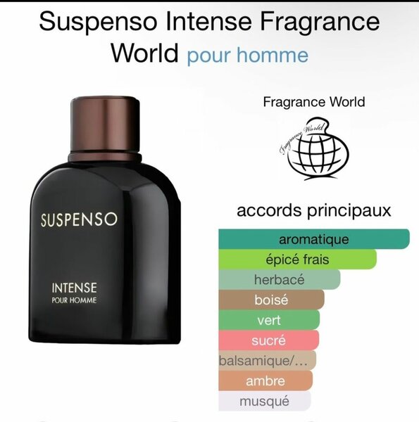 Parfum Homme SUSPENSO INTENSE