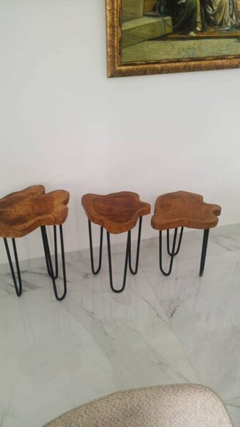Tables d'appoint en bois design