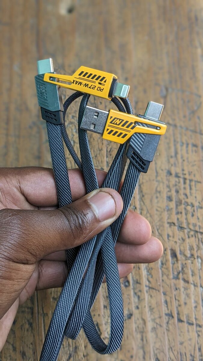 heavy duty 4 in 1 fast charging cables