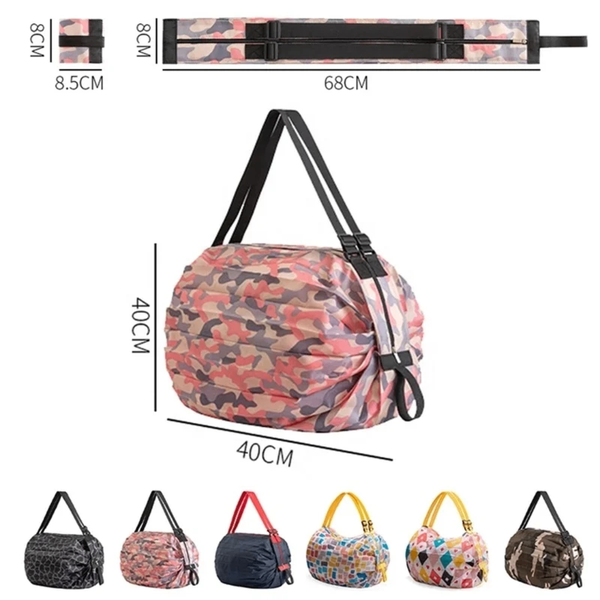 Sac de sport camouflage pliable
